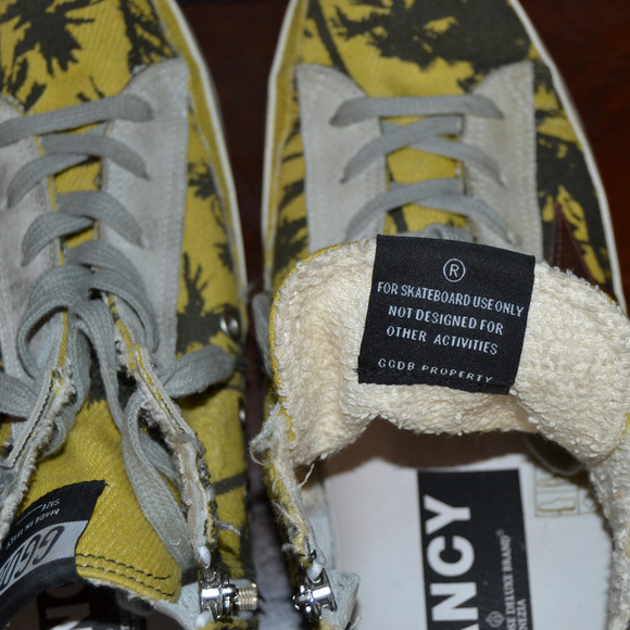 Golden Goose 40 'Francy' Hightop Sneakers - Picture 4 of 8